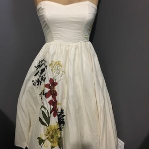 Anthropologie Summer Soufflé Dress